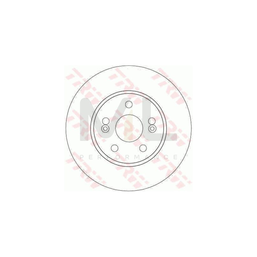 TRW DF4164 Brake Disc Vented | Performance Parts Direct Car Parts