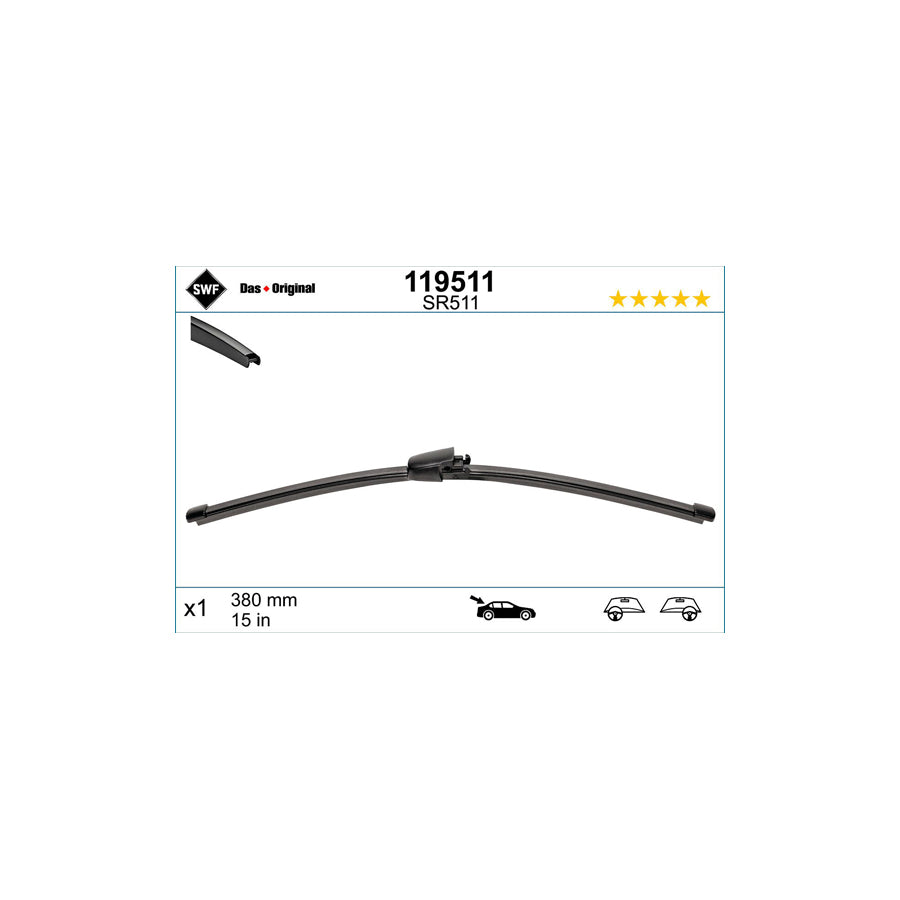 Swf Visioflex 119511 Wiper Blade