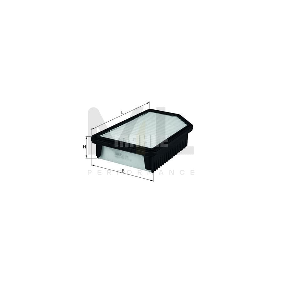 MAHLE ORIGINAL LX 3300 Air Filter Filter Insert | Performance Parts DirectCar Parts