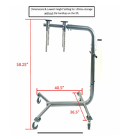 Bestop LIFTnGO - Jeep Wrangler & Ford Bronco 4-Door Hardtop Removal Tool and Storage Device