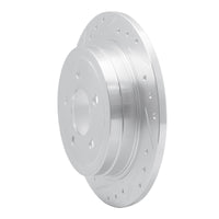 R1 Concepts R1 03-05 Ford Explorer Sport Trac Rear Left Drilled & Slotted Silver Brake Rotor