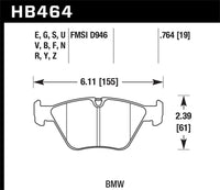 Hawk Performance Hawk HP+ Street Brake Pads