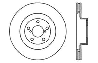 StopTech 02-10 WRX Drilled Right Front Rotor