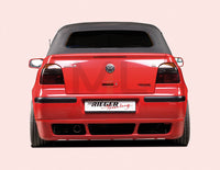 Rieger 00059041 VW Mk4 Golf Rear Diffuser
