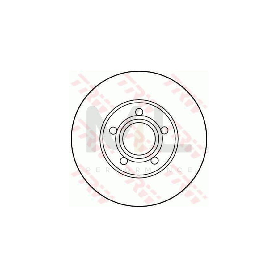 TRW DF2692 Brake Disc Vented | Performance Parts Direct Car Parts