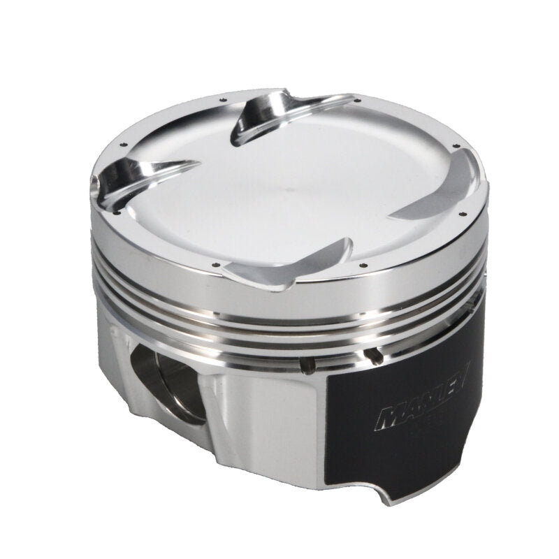 Manley Performance Manley Mitsubishi 4G63/4G63T EVO VIII/IX 85mmSTD -2.5cc Dish Platinum Lightweight Piston Set w/Rings