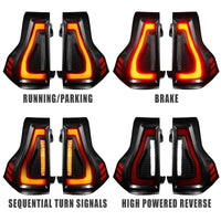 ORACLE Lighting Oracle 10-23 Lexus GX460 and Toyota Prado Flush Lensless LED Tail Lights - Black Series