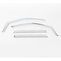 Putco 2021 Ford F-150 Super Crew Element Chrome Window Visors (Set of 4)