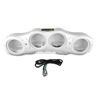 DS18 Jeep 2024+ JL/JLU/JT Overhead Soundbar Fits 4 x 8in Speakers (Not Included) LEDs- White