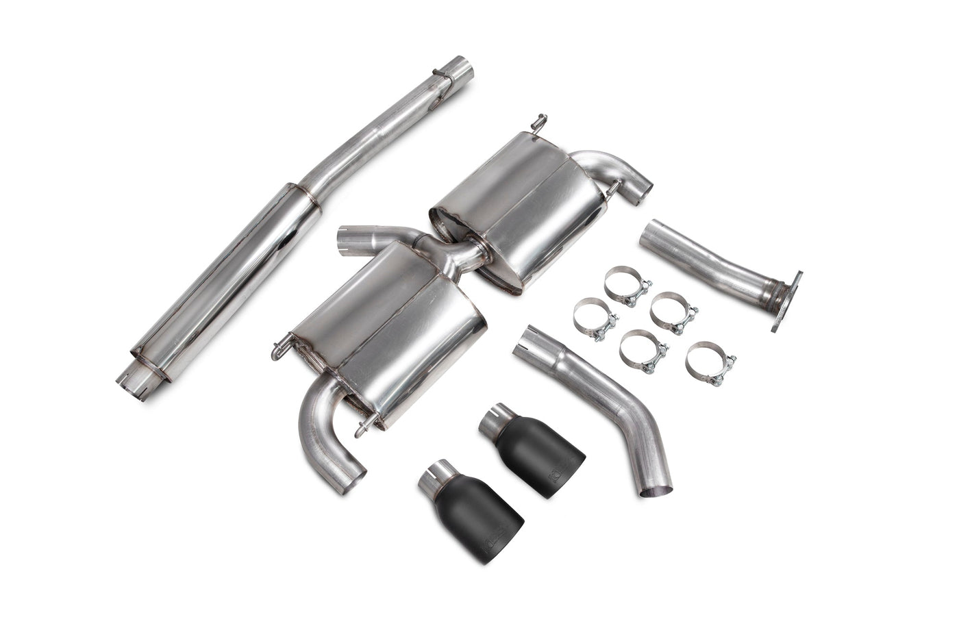 Scorpion SSU010C Subaru GT86/GR86/Scion FR-S/BRZ Resonated Secondary Cat-Back Exhaust System