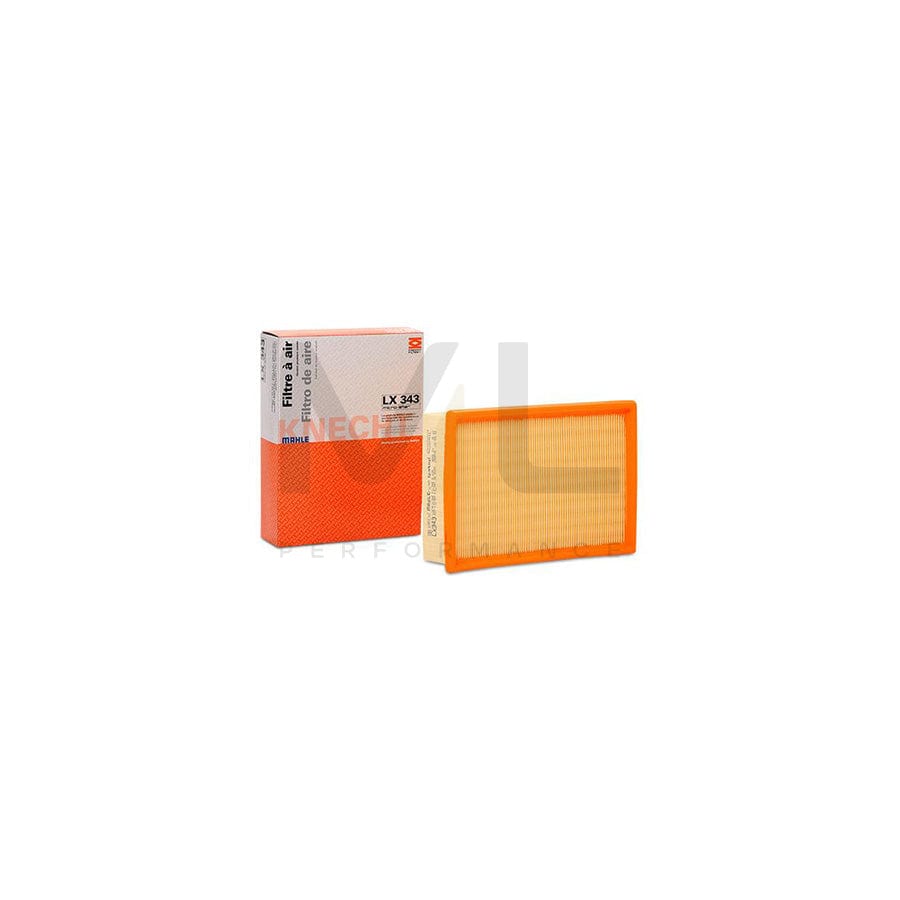 MAHLE ORIGINAL LX 343 Air Filter Filter Insert | Performance Parts DirectCar Parts