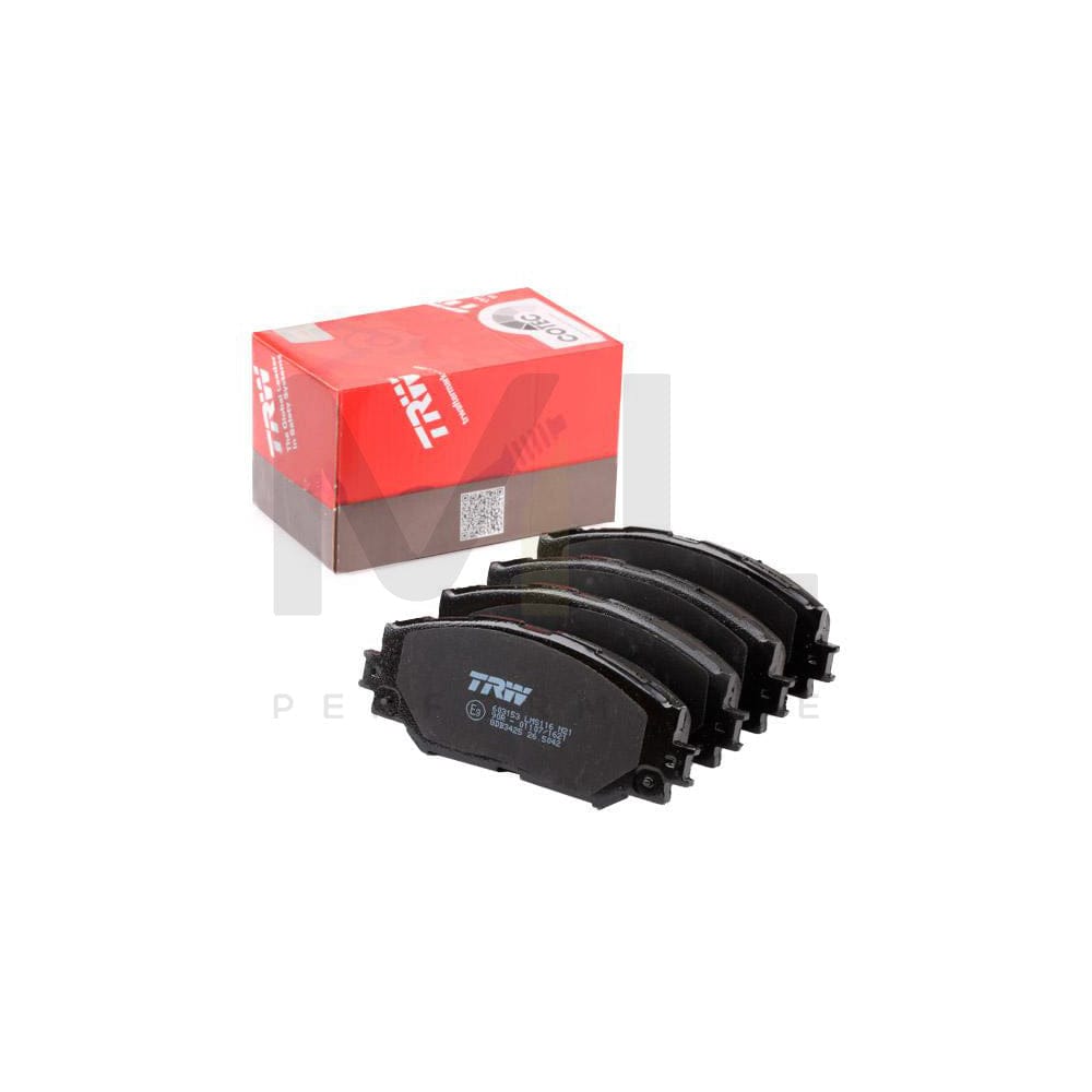 TRW Cotec Gdb3425 Brake Pad Set Not Prepared For Wear Indicator | Performance Parts Direct Car Parts