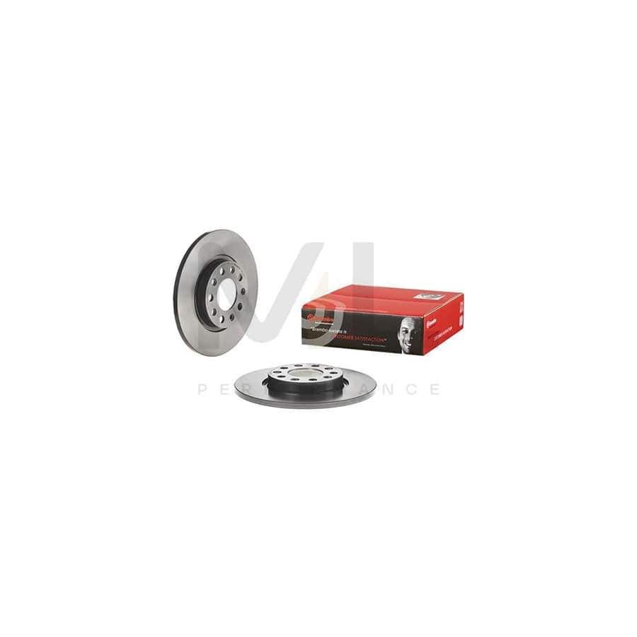 BREMBO 08.N282.11 Brake Disc Solid, Coated  - 1 piece