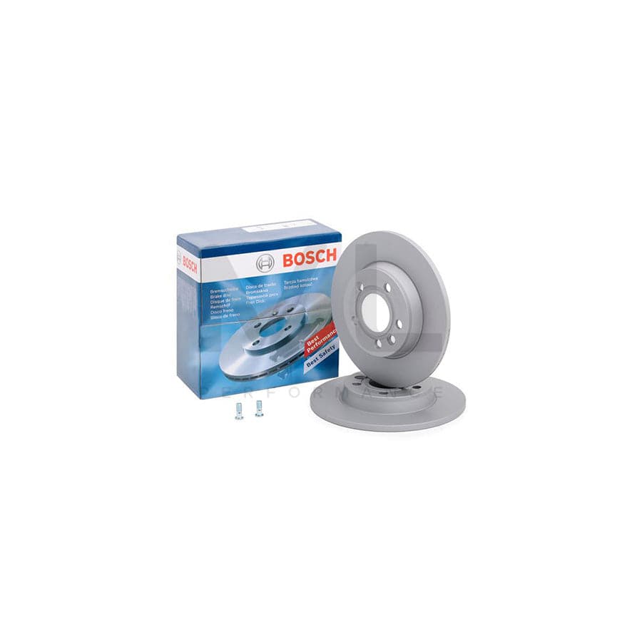 BOSCH 0 986 478 871 Brake Disc Solid, Coated | Performance Parts Direct Car Parts