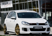 Rieger 00059520 VW Mk6 Golf Front Splitter (GTI & GTD)