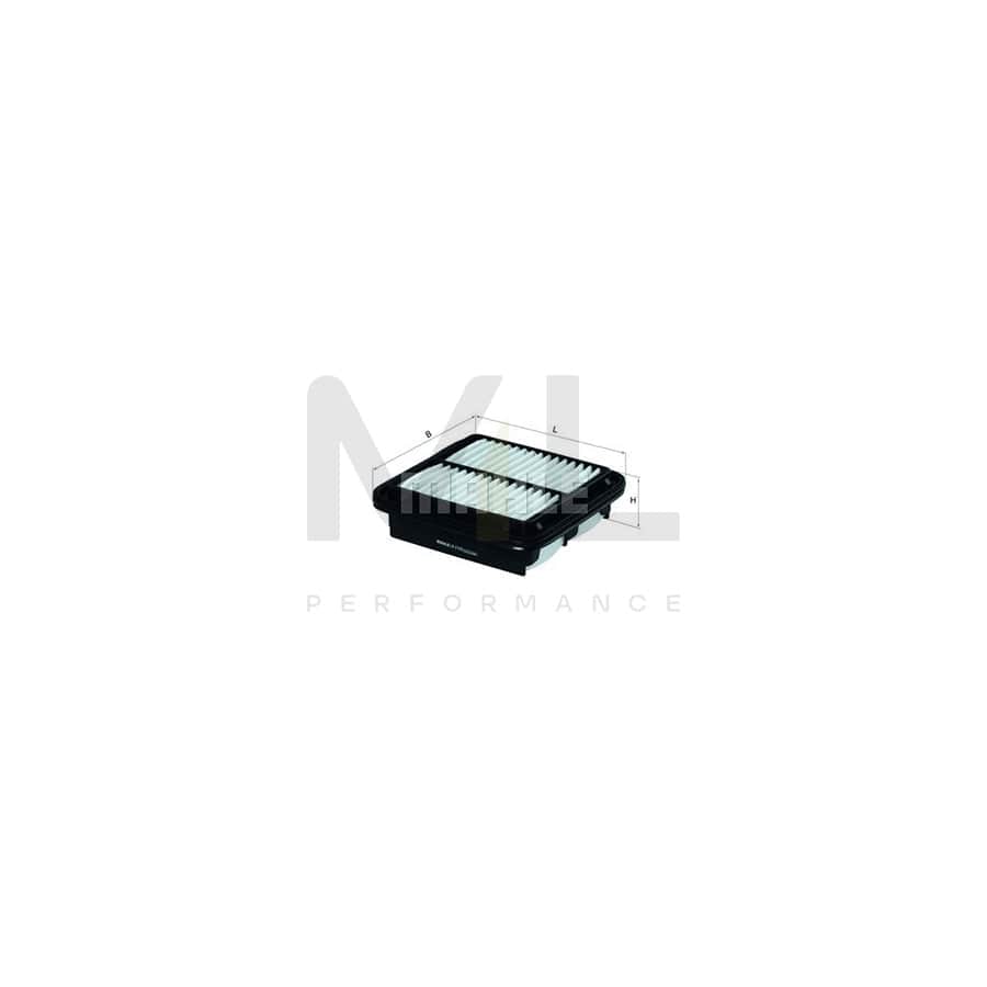 MAHLE ORIGINAL LX 2122 Air Filter Filter Insert | Performance Parts DirectCar Parts