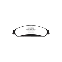 EBC PD03KF326 Chrysler Dodge Yellowstuff Front Brake Pad & Plain Disc Kit (Inc. 300C, Challenger, Charger)