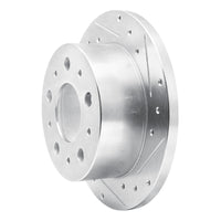 R1 Concepts R1 14-21 Ram Promaster 2500 Rear Right Drilled & Slotted Silver Brake Rotor