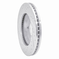 R1 Concepts R1 05-05 Buick Park Avenue Front Right Drilled & Slotted Silver Brake Rotor
