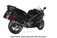 Scorpion RTR74TEO Triumph Sprint GT 1050 Serket Parallel Slip-On Exhaust - Titanium Sleeve