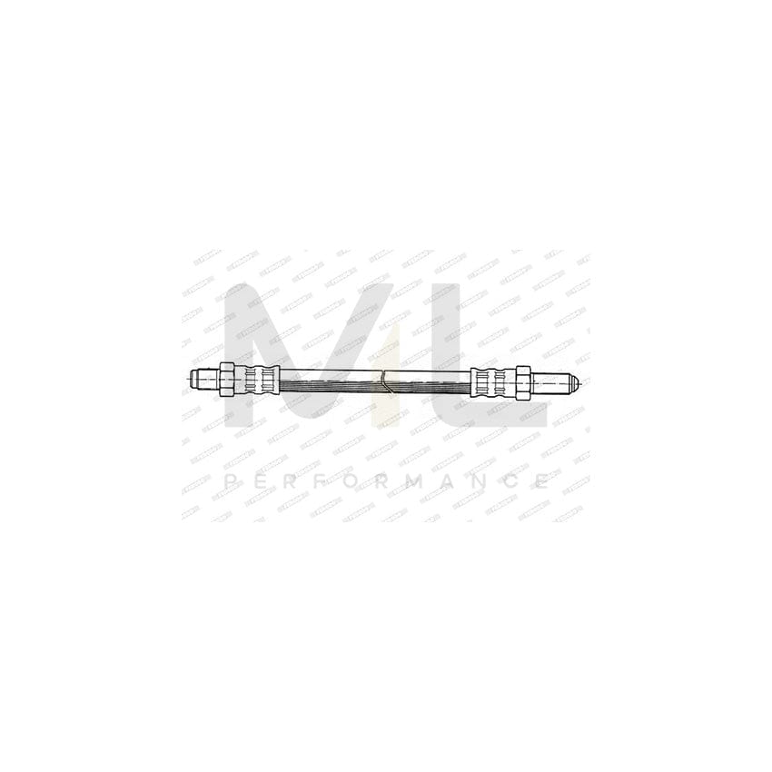 FERODO FHY2091 Brake Hose 490mm, M 10X1 | Performance Parts Direct Car Parts