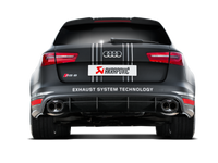 Akrapovic 14-17 Audi RS6 Avant (C7) Evolution Line Cat Back (Titanium) w/ Carbon Tips