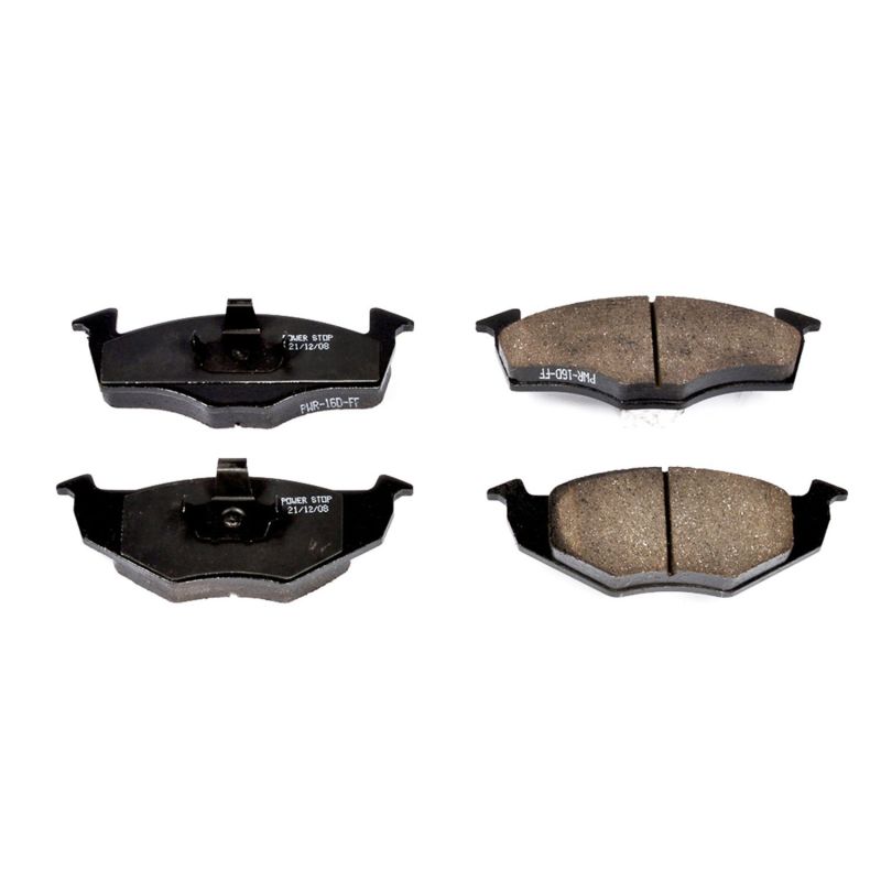 PowerStop Power Stop 95-98 Volkswagen Golf Front Z16 Evo Ceramic Brake Pad