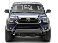 Raxiom 12-15 Toyota Tacoma Axial Projector Headlights w/ SEQL LED Bar- Black Housing (Clear Lens)