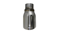 CORSA Performance Corsa Single Universal 2.5in Inlet / 4in Outlet Polished Pro-Series Tip Kit