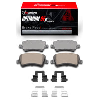 R1 Concepts R1 07-18 Volvo S60 Rear Optimum OE Brake Pads & Hardware Kit