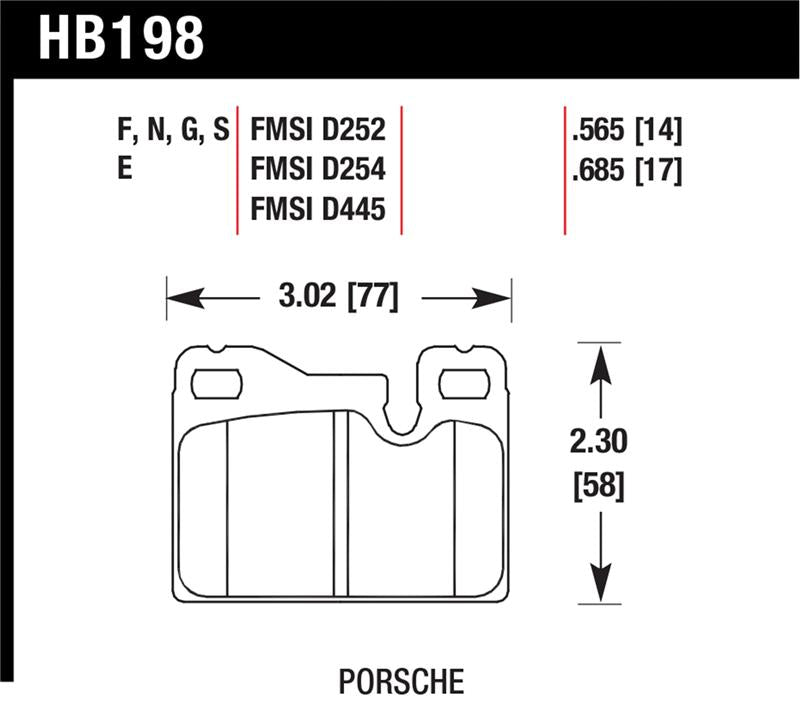 Hawk Performance Hawk HPS Street Brake Pads
