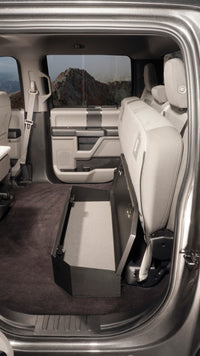 Tuffy Products Tuffy Underseat Lockbox 2/3 Length W/ Keyed Lock For Ford Fseries Supercrew