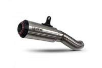 Scorpion PKA135SEO Kawasaki Z H2 Red Power Slip-On - Brushed Stainless Steel Sleeve |  UK