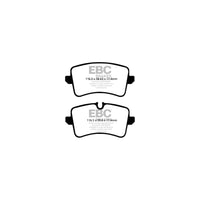 EBC PD12KR250 Audi C7 Redstuff Rear Brake Pad & GD Disc Kit - TRW / Brembo Caliper (Inc. A6 & A7)