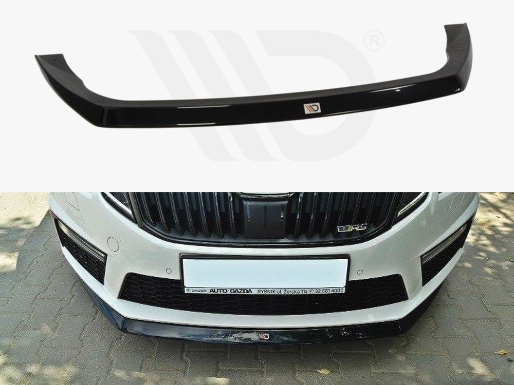 Maxton Design Skoda Octavia MK3 Vrs (2013-2016) Front Splitter V.2