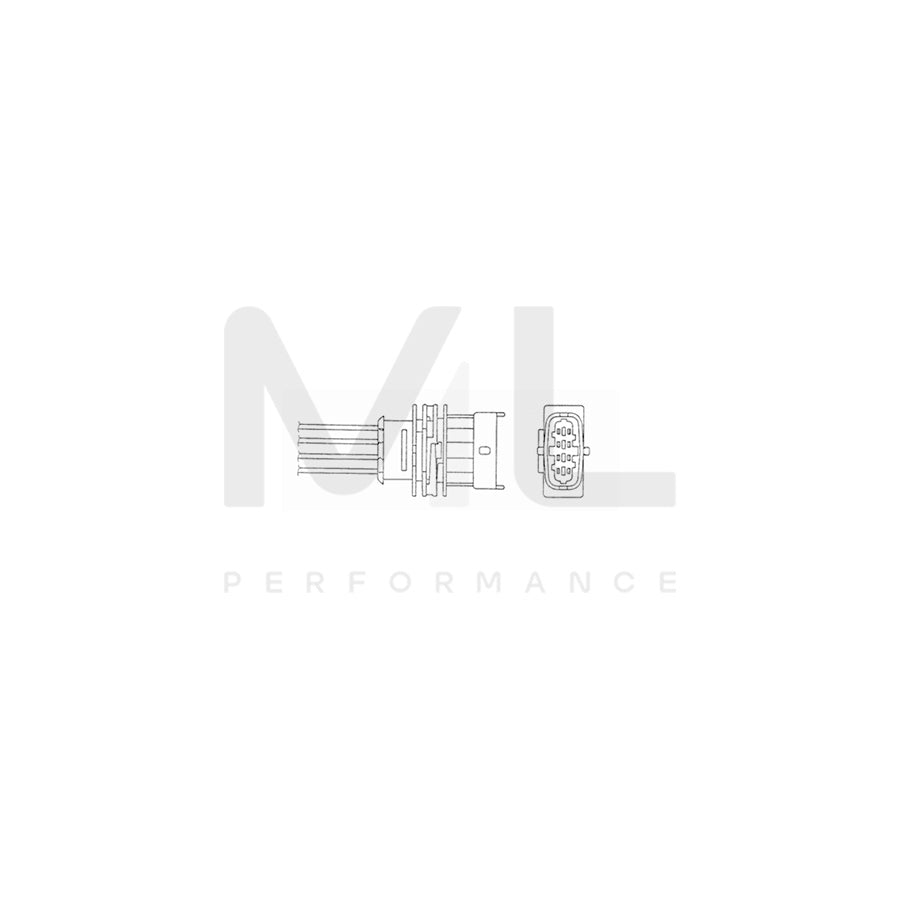 NGK Lambda Sensor / O2 Sensor (NGK 95028) - OZA826-EE24