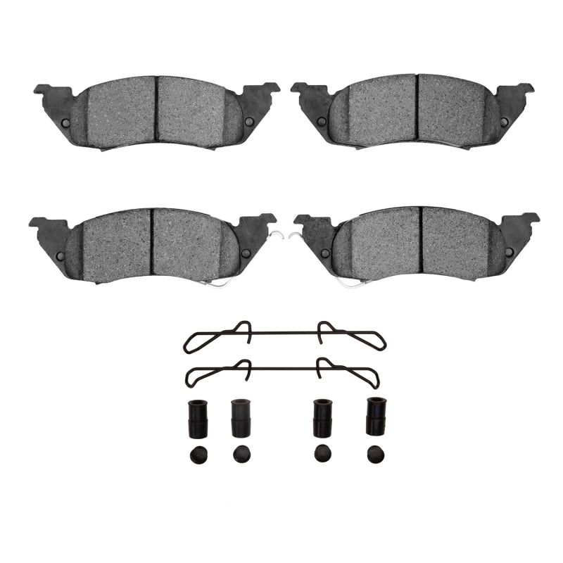R1 Concepts R1 91-98 Dodge Dakota RWD Front Super Duty Brake Pads & Hardware Kit