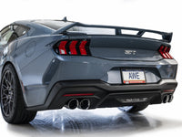 AWE Tuning AWE 2024 Ford Mustang GT Fastback S650 RWD SwitchPath Cat-Back Exhaust w/ Quad Chrome Silver Tips