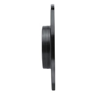 R1 Concepts R1 18-25 Volvo XC60 Rear Right Drilled & Slotted Black Brake Rotor