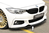 Rieger 00088086 BMW 4 Series F32 F33 F36 Front Splitter