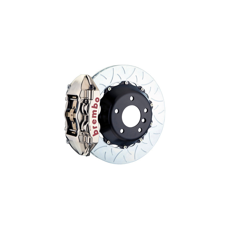 Brembo 2P3.9007AR Maserati Rear GT-R 4-Pistons Slotted Type-3 2-piece Big Brake Kit 380x28mm (Inc. Granturismo, Quattroporte)