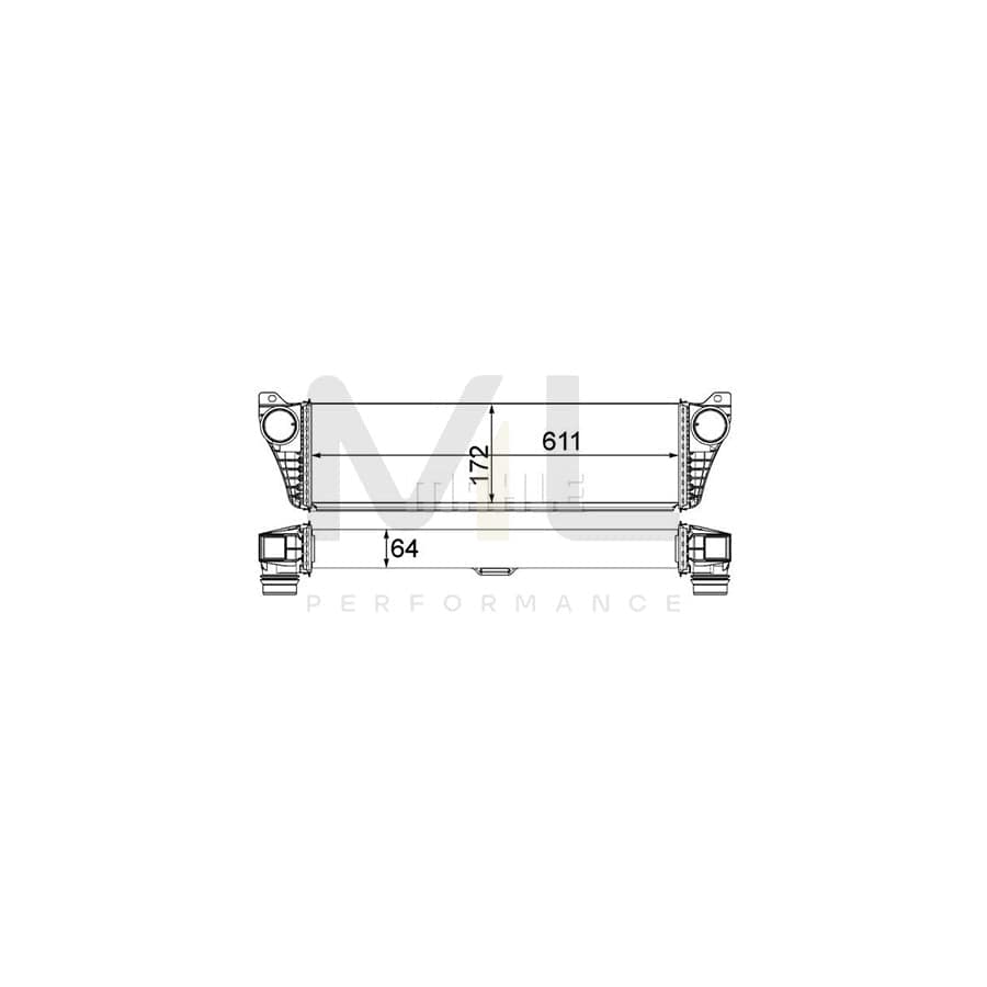 MAHLE ORIGINAL CI 150 000P Intercooler | Performance Parts DirectCar Parts