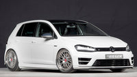 Rieger 00088091 VW Mk7 Mk7-Line Golf R Front Splitter - Glossy Black
