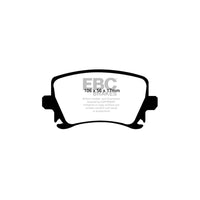 EBC PDKR062 Audi Skoda VW Ultimax Rear Brake Pad & Plain Disc Kit - ATE / VW Caliper