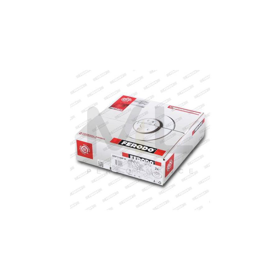 FERODO DDF684-1 Brake Disc Solid | Performance Parts Direct Car Parts