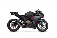 Scorpion PHA186BCER Honda CBR500 R Red Power Slip-On - Black Ceramic Coated Sleeve |  UK