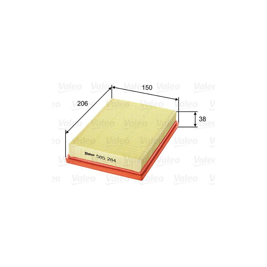 Valeo 585284 Air Filter