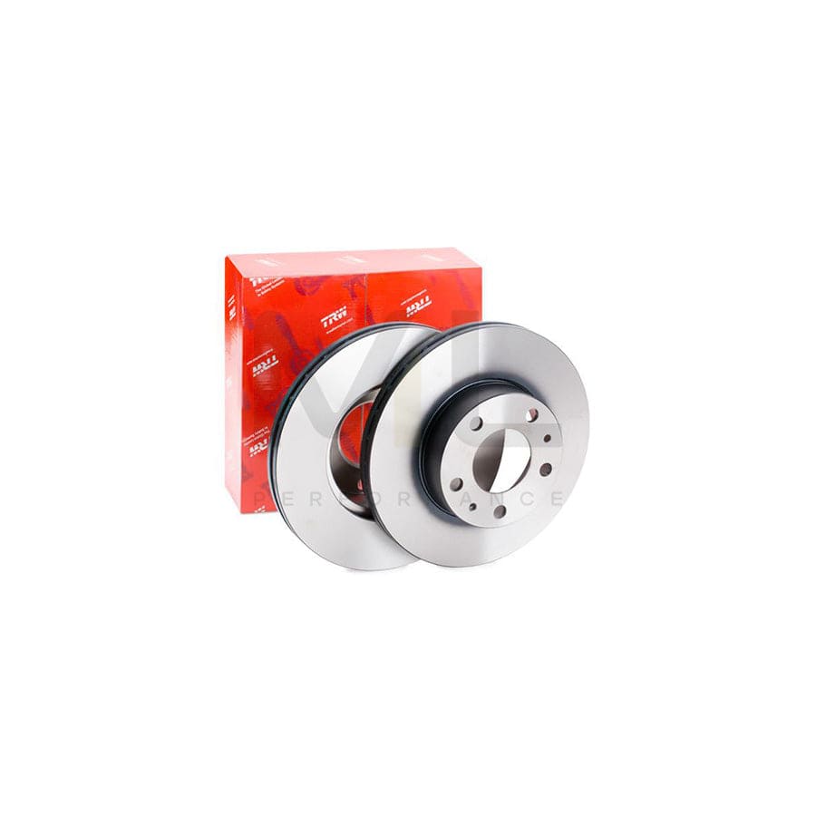 TRW DF2721 Brake Disc Vented, Painted | Performance Parts Direct Car Parts