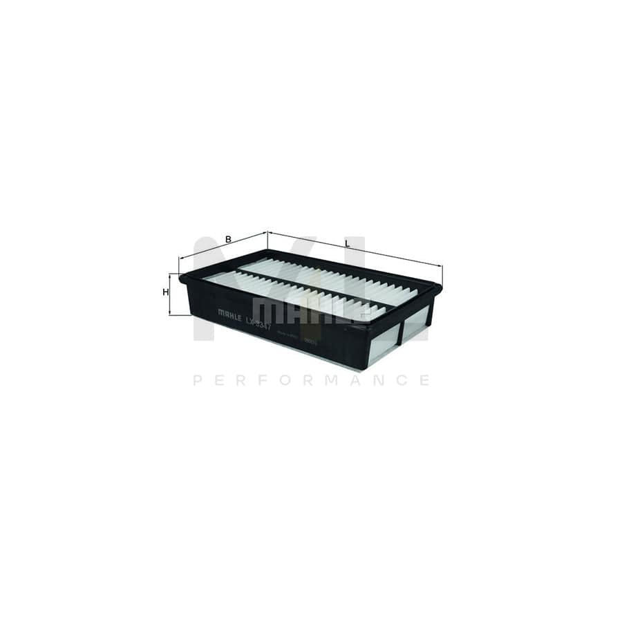 MAHLE ORIGINAL LX 3347 Air Filter Filter Insert | Performance Parts DirectCar Parts