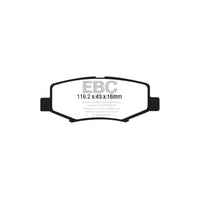EBC PDKR297 Dodge Jeep Ultimax Rear Brake Pad & Plain Disc Kit (Inc. Nitro & Cherokee)